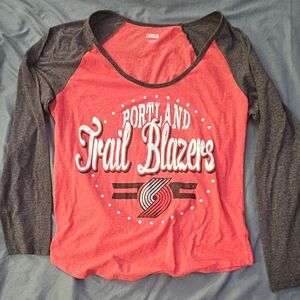 NBA Portland Trail Blazers Women's Long Sleeve Shirt